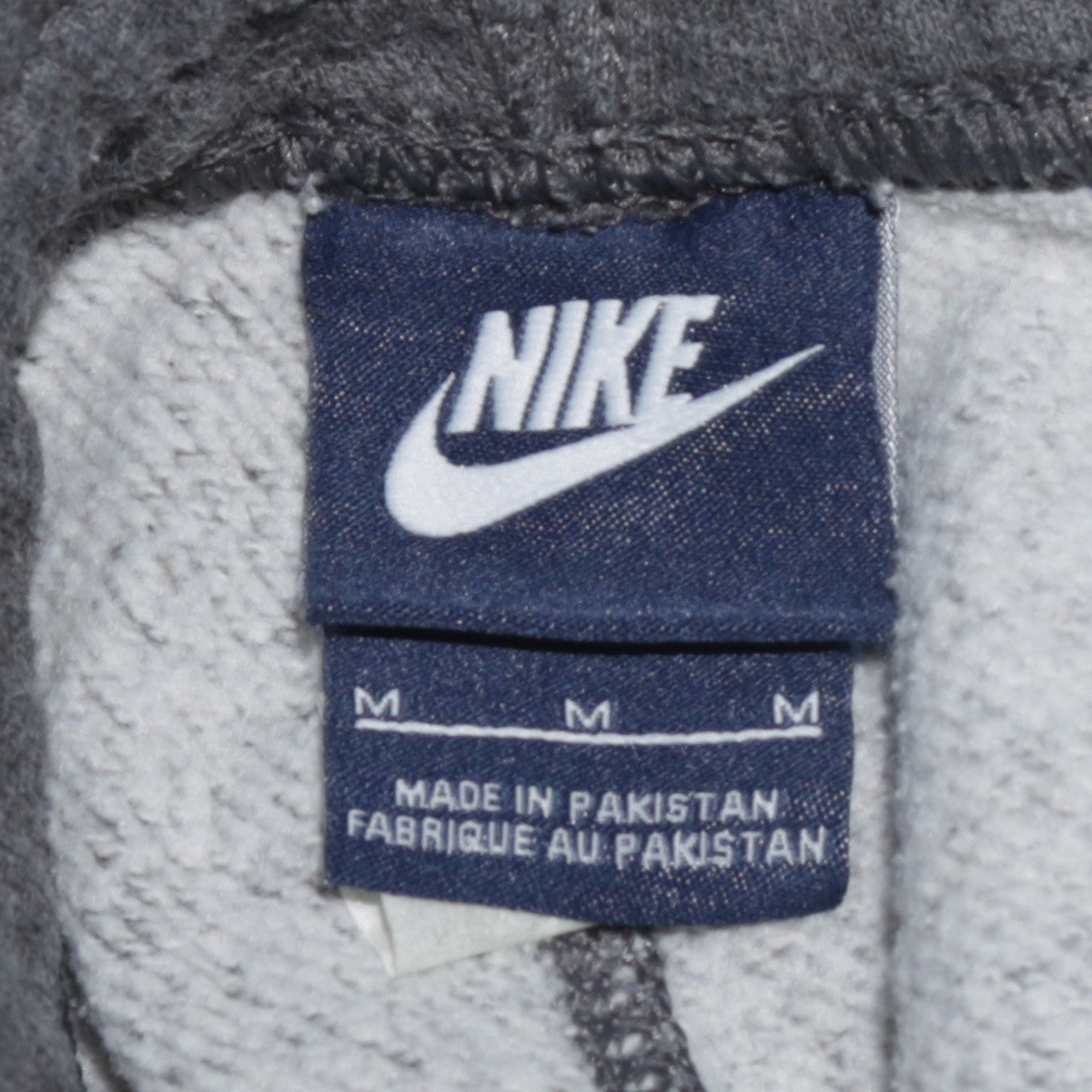 Nike Men's Grey Jogger Sweatpants M Regular Fit Tapered Leg