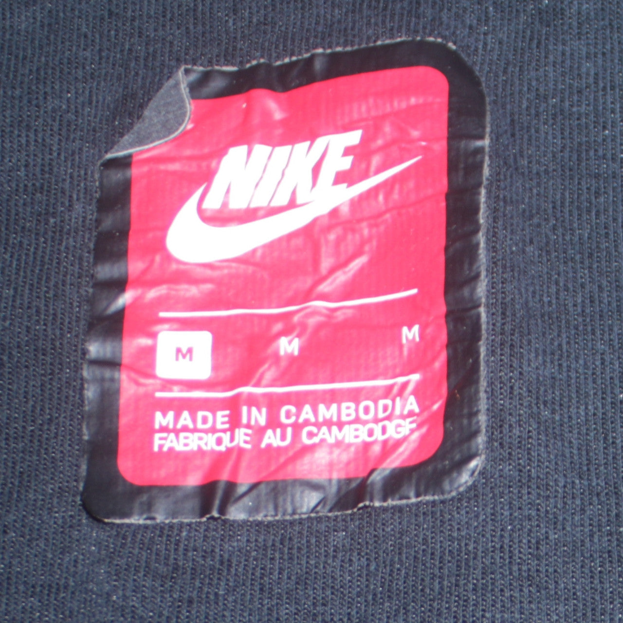 Nike Men's Grey Full Zip Hoodie Size M Regular Fit Sportswear