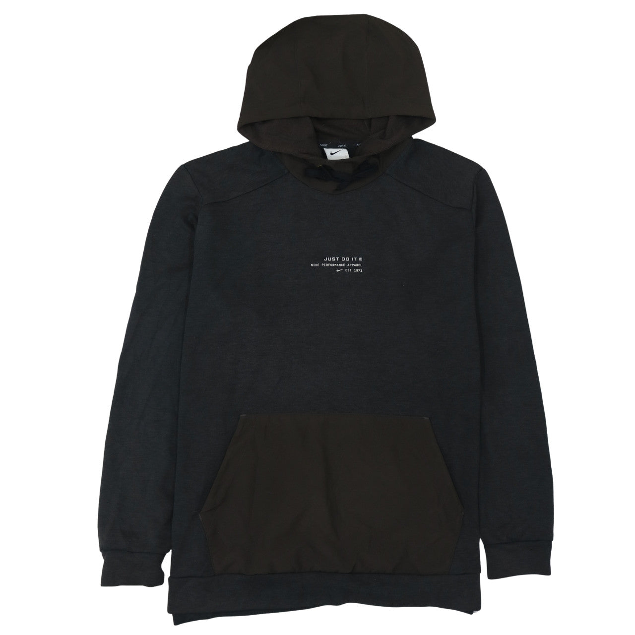 Nike Men's Black XL Dri-Fit Pullover Hoodie Sportswear
