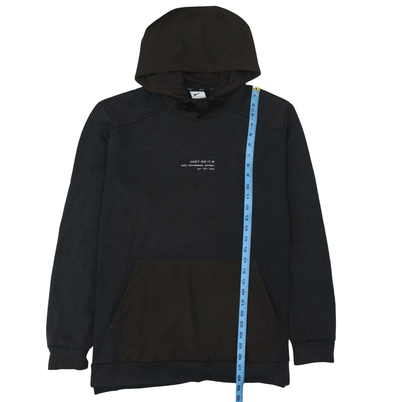 Nike Men's Black XL Dri-Fit Pullover Hoodie Sportswear