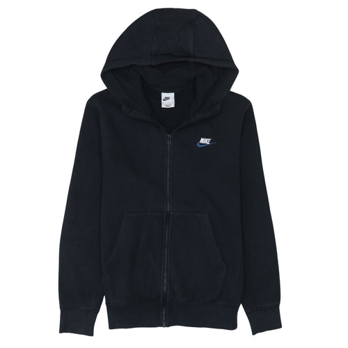 Nike Men's Black XS Full Zip Hoodie Sweatshirt Fleece