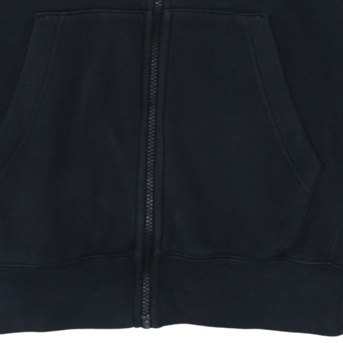 Nike Men's Black XS Full Zip Hoodie Sweatshirt Fleece