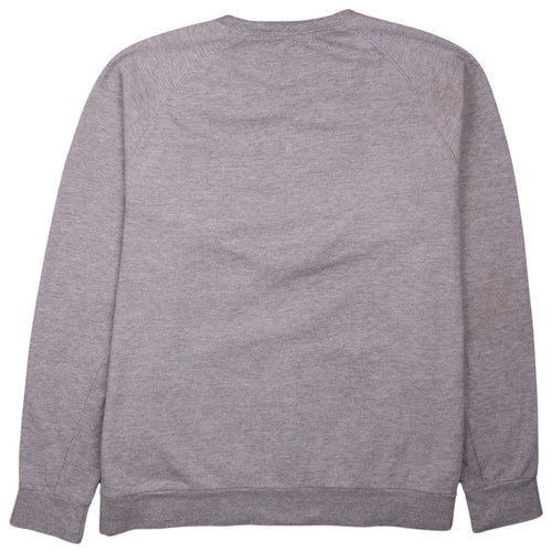 Russell Men's Grey XL Crew Neck Fleece Pullover Sweatshirt