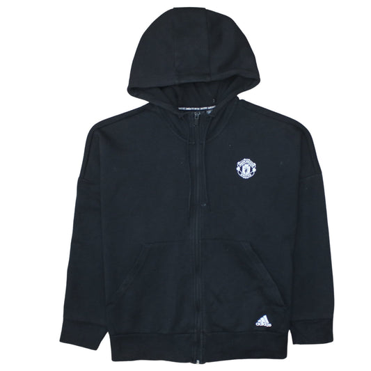 Adidas Men’s Black Full Zip Hoodie 2XL Manchester United