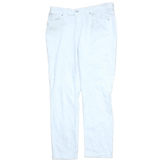 Levi's Women's White Classic Straight Denim Jeans Size 32