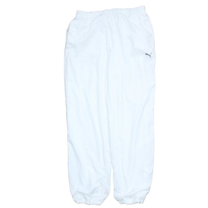 Puma Men's White Lightweight Track Pants Size S