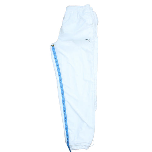 Puma Men's White Lightweight Track Pants Size S