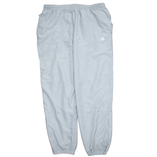 Adidas Men's Grey 2XL Jogger Trousers with Elastic Waist