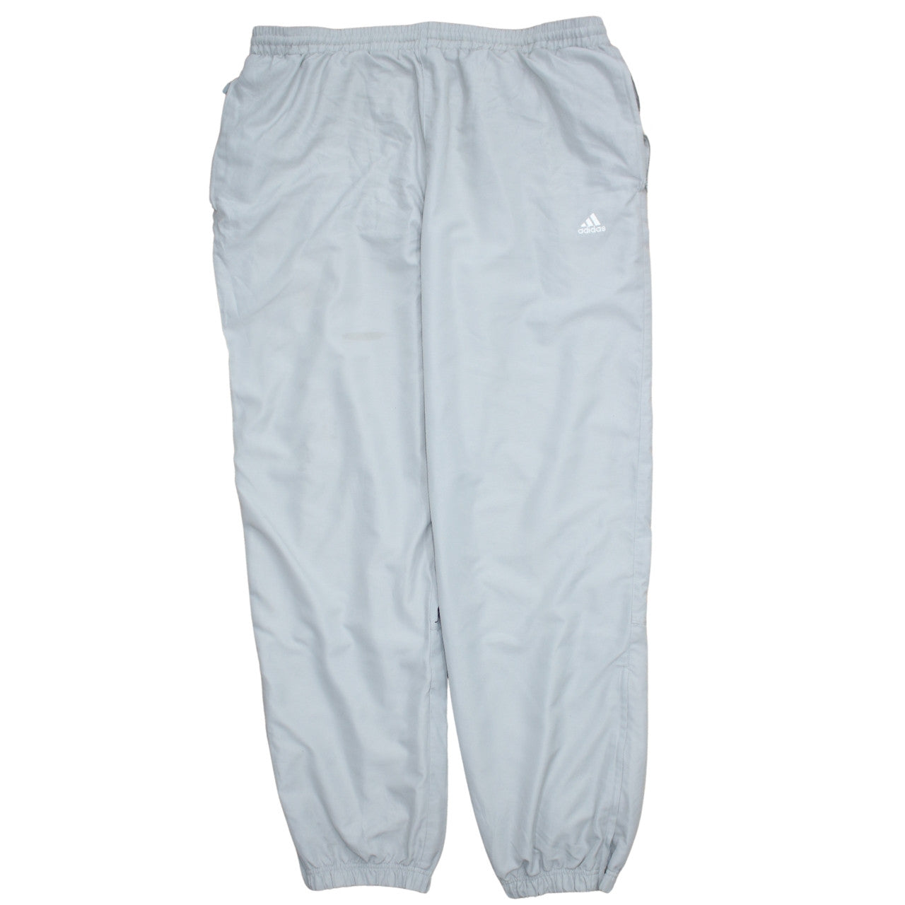 Adidas Men's Grey 2XL Jogger Trousers with Elastic Waist
