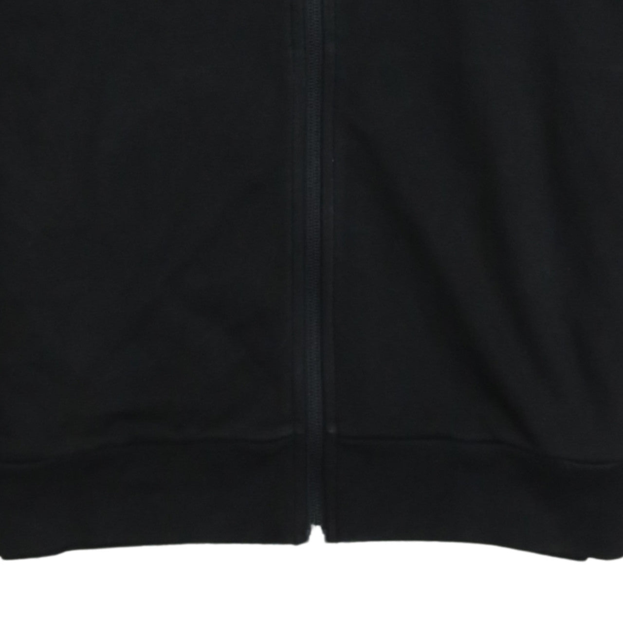 Adidas Boys Black Full Zip Hoodie Size 13-14 Years Lined Hooded Top