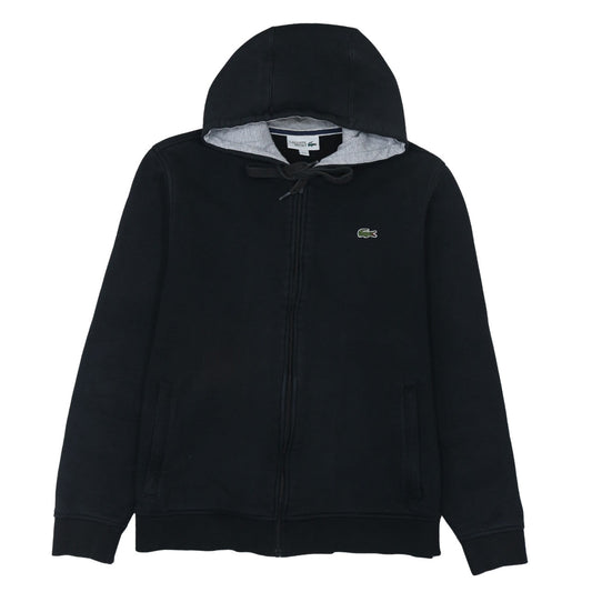 Lacoste Men's Black XL Full Zip Hoodie Sweatshirt