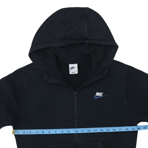 Nike Men's Black XS Full Zip Fleece Hoodie