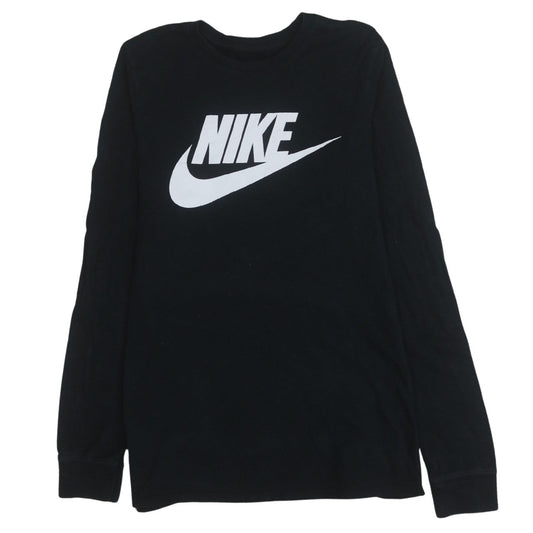 Nike Men's Black Long Sleeve Athletic T-Shirt Size S