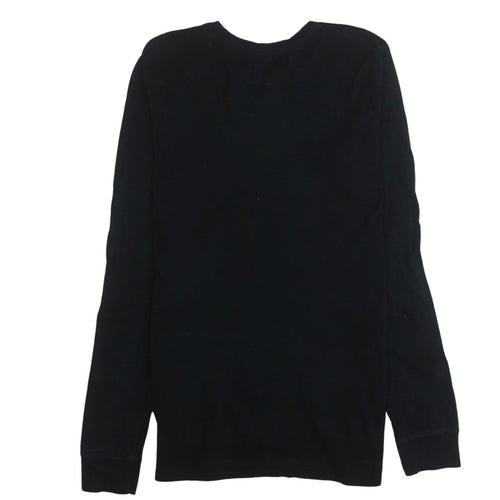Nike Men's Black Long Sleeve Athletic T-Shirt Size S