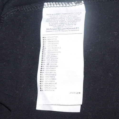 Nike Men's Black Long Sleeve Athletic T-Shirt Size S