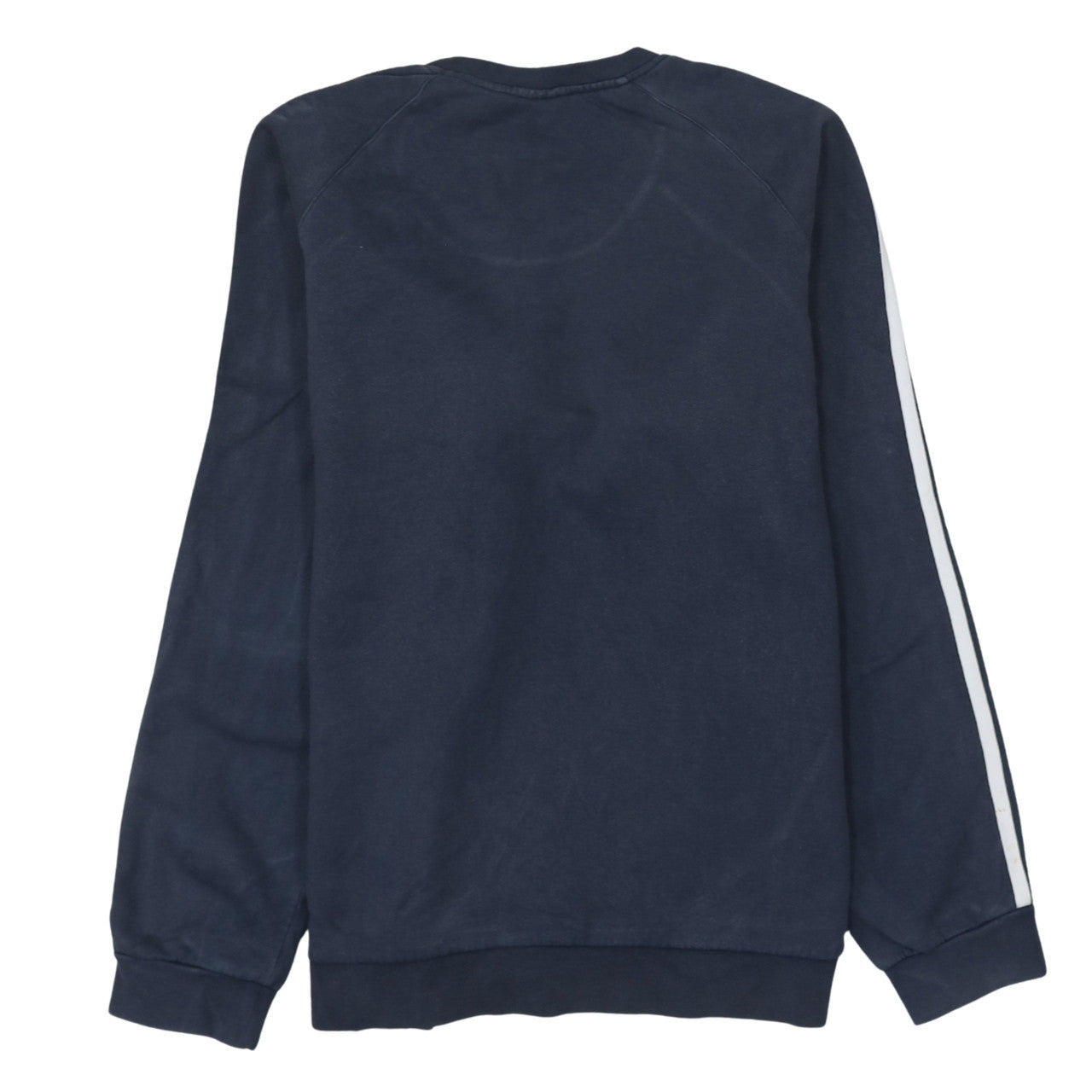 Adidas Men's Blue Crew Neck Pullover Sweatshirt M Regular Fit