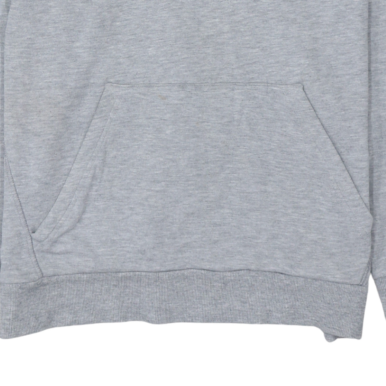 Adidas Mens Grey Pullover Hoodie L Regular Fit Sports Sweatshirt