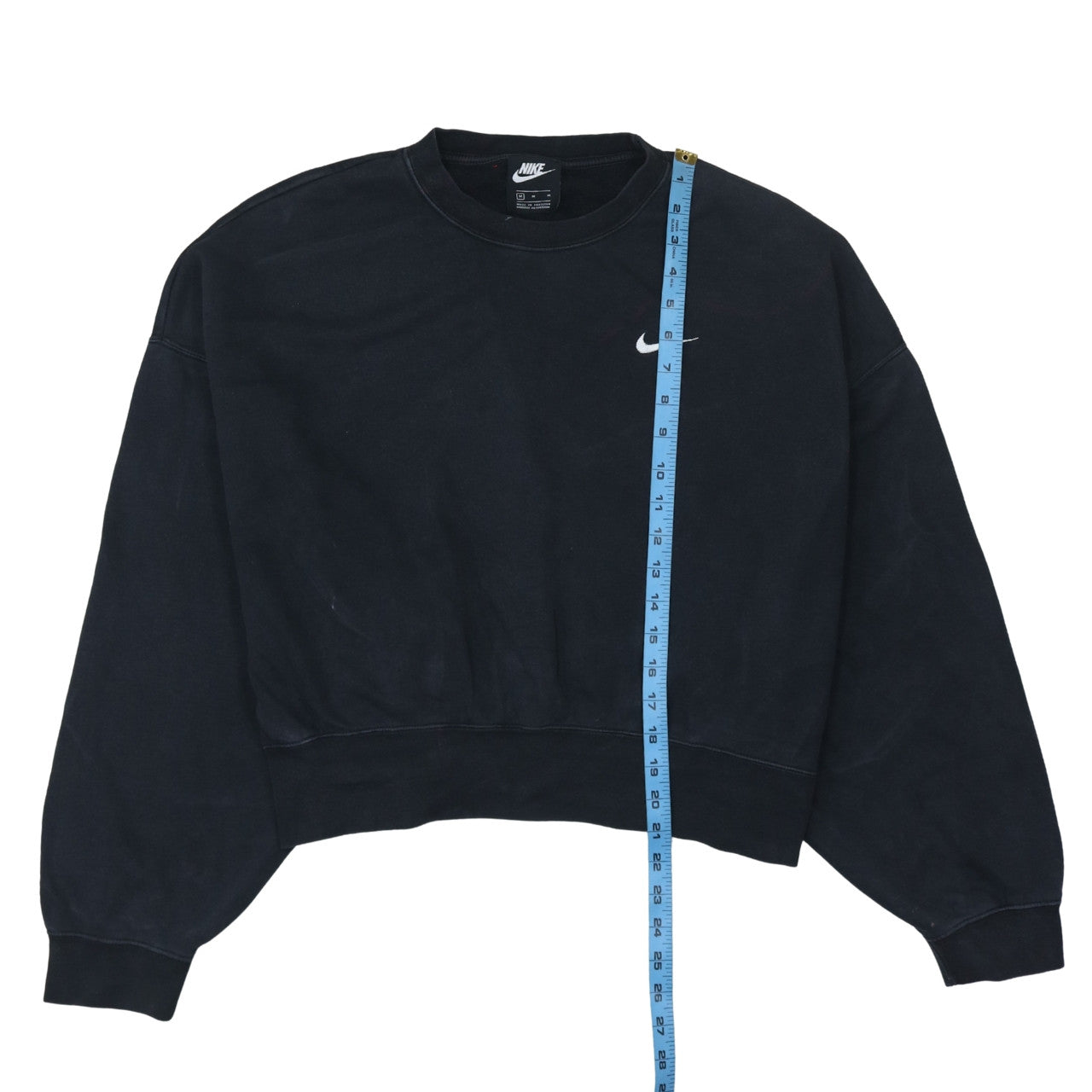 Nike Women's Black Crew Neck Pullover Sweatshirt Size M