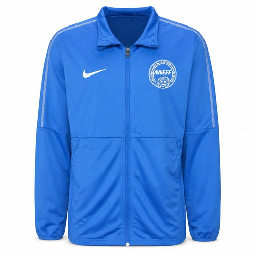 Nike Men Blue Full Zip Dri-Fit Football Sweatshirt Size S