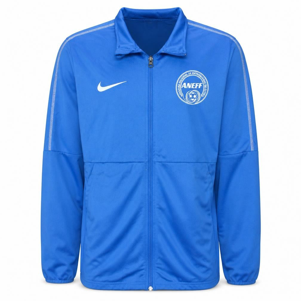 Nike Men Blue Full Zip Dri-Fit Football Sweatshirt Size S