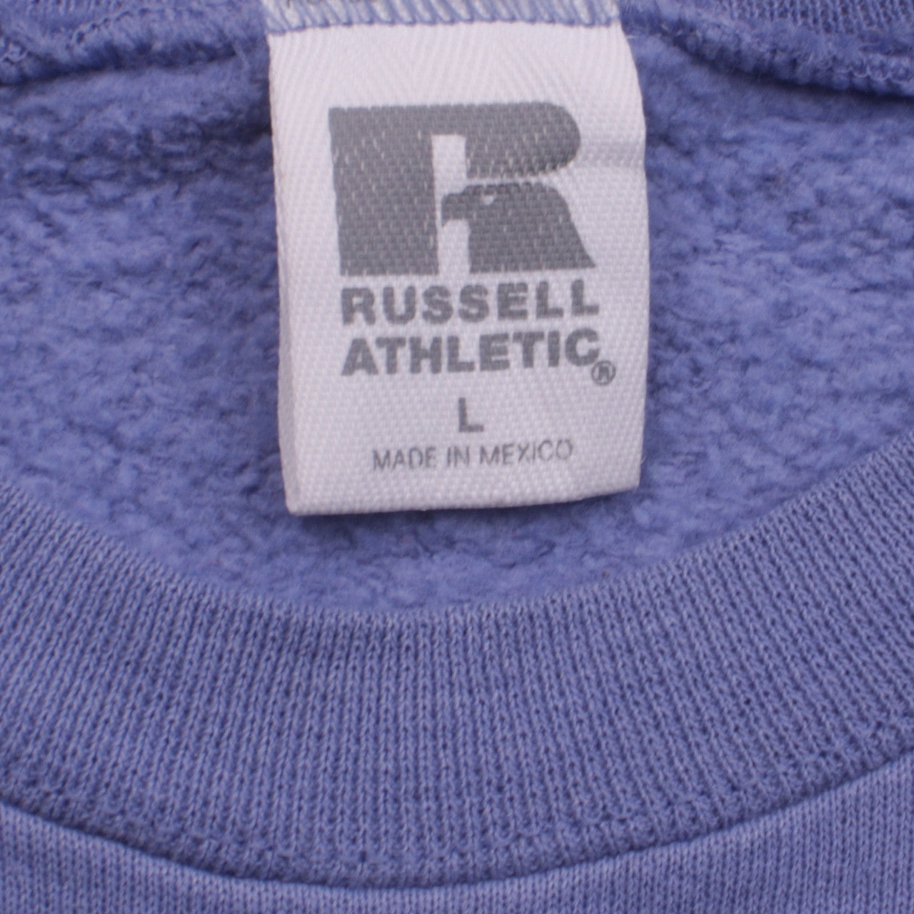 Russell Athletic Women’s Blue Pullover Sweatshirt Size L Cotton Blend