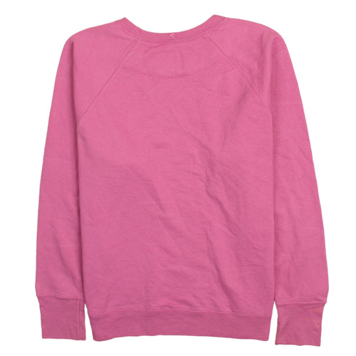 Champion Womens Pink Crew Neck Logo Sweatshirt XL