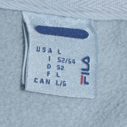 FILA Mens Beige Embroidered Logo Pullover Sweatshirt Size L
