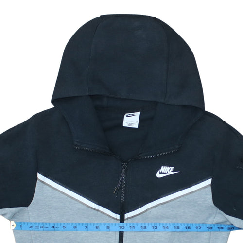 Nike Men's Grey Full Zip Hoodie Size S Sportswear