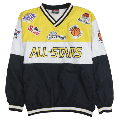 City Athletic Men’s Multicoloured 2XL Varsity All-Stars Basketball Jacket