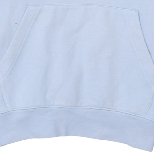 Nike Mens Blue Pullover Hoodie Small Regular Fit Fleece
