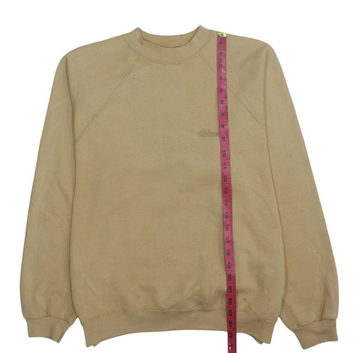 Levi's Men's Beige XL Regular Fit Fleece Crew Neck Sweatshirt