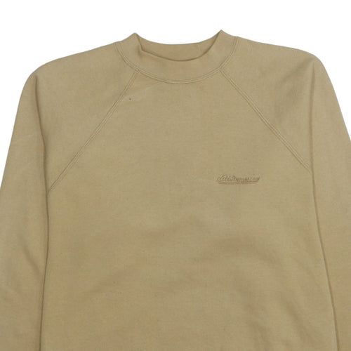 Levi's Men's Beige XL Regular Fit Fleece Crew Neck Sweatshirt