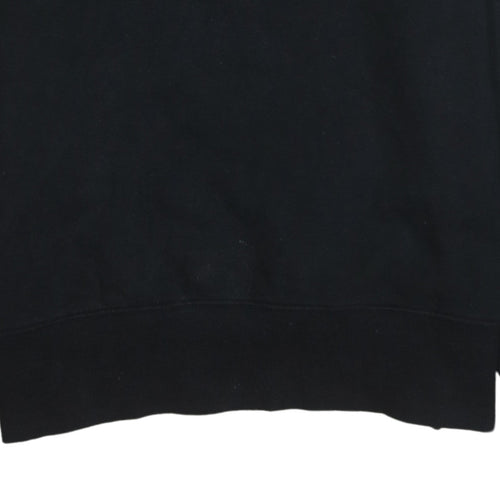 New Balance Men's Black Crew Neck Sweatshirt Size S Fleece Pullover