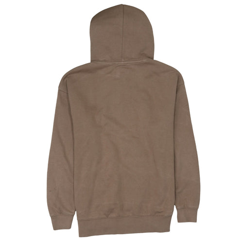 Nike Men’s Brown Pullover Hoodie S Logo Sports Fleece