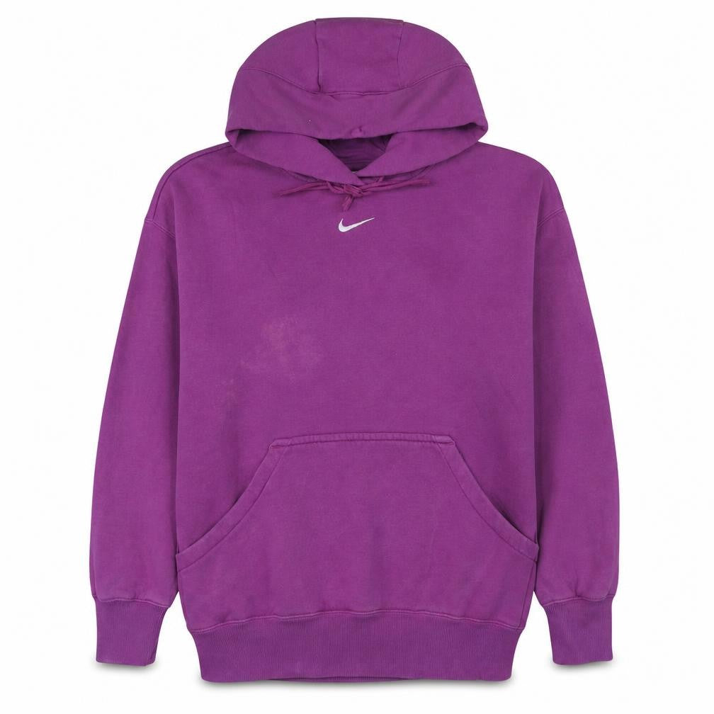 Nike Womens Purple Pullover Hoodie XL Cotton Blend Casual
