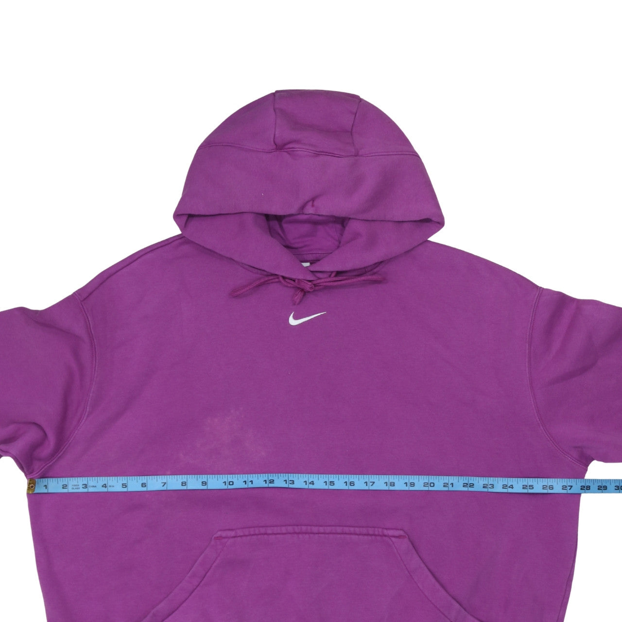 Nike Womens Purple Pullover Hoodie XL Cotton Blend Casual