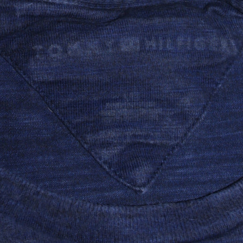 Tommy Hilfiger Men’s Blue Crew Neck Long Sleeve Pullover Sweatshirt M