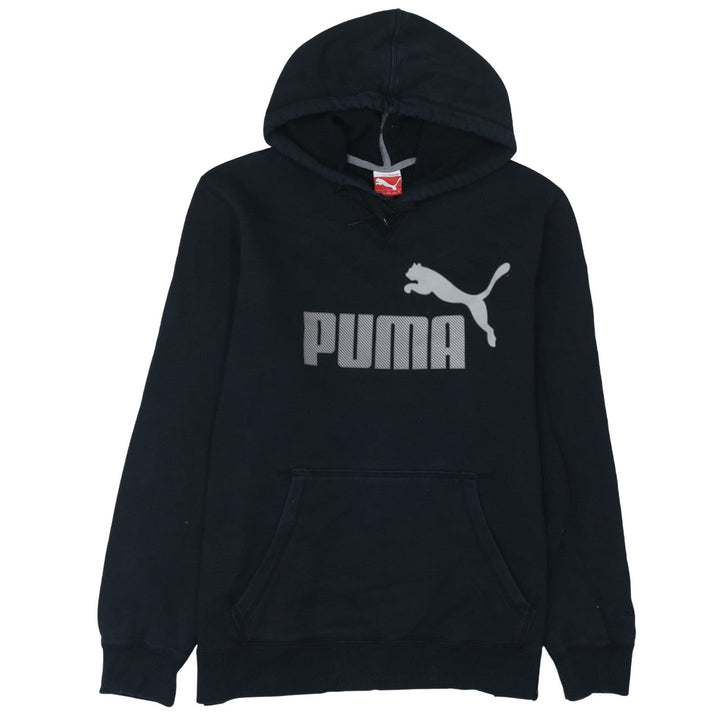 Puma Men's Black Pullover Hoodie XL Fleece Sportswear