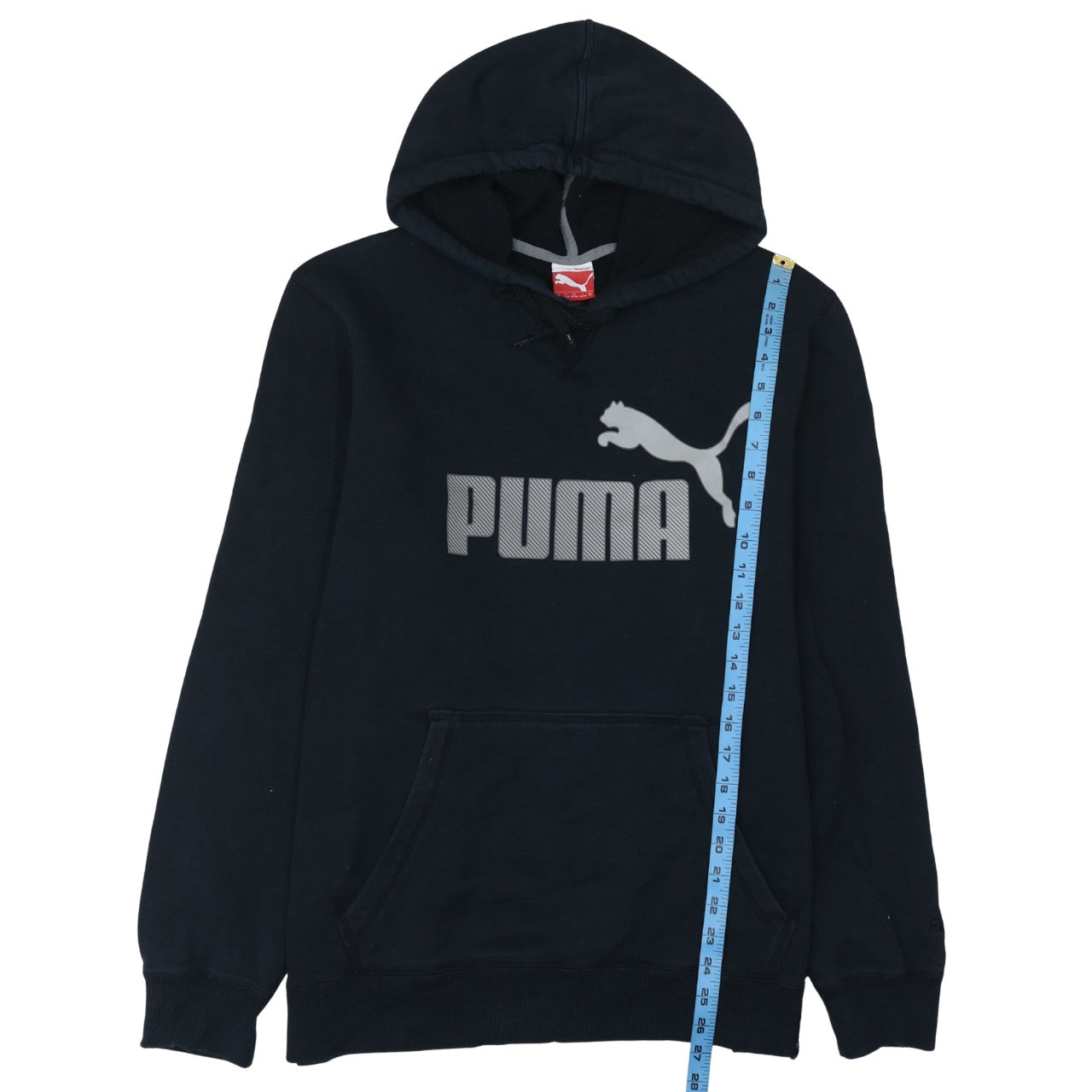 Puma Men's Black Pullover Hoodie XL Fleece Sportswear