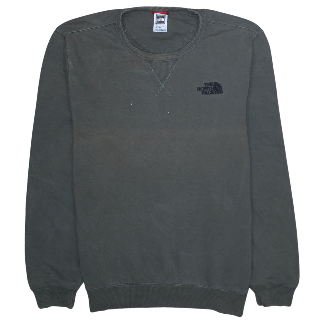 The North Face Mens Green Crew Neck Pullover Sweatshirt M