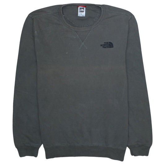The North Face Mens Green Crew Neck Pullover Sweatshirt M