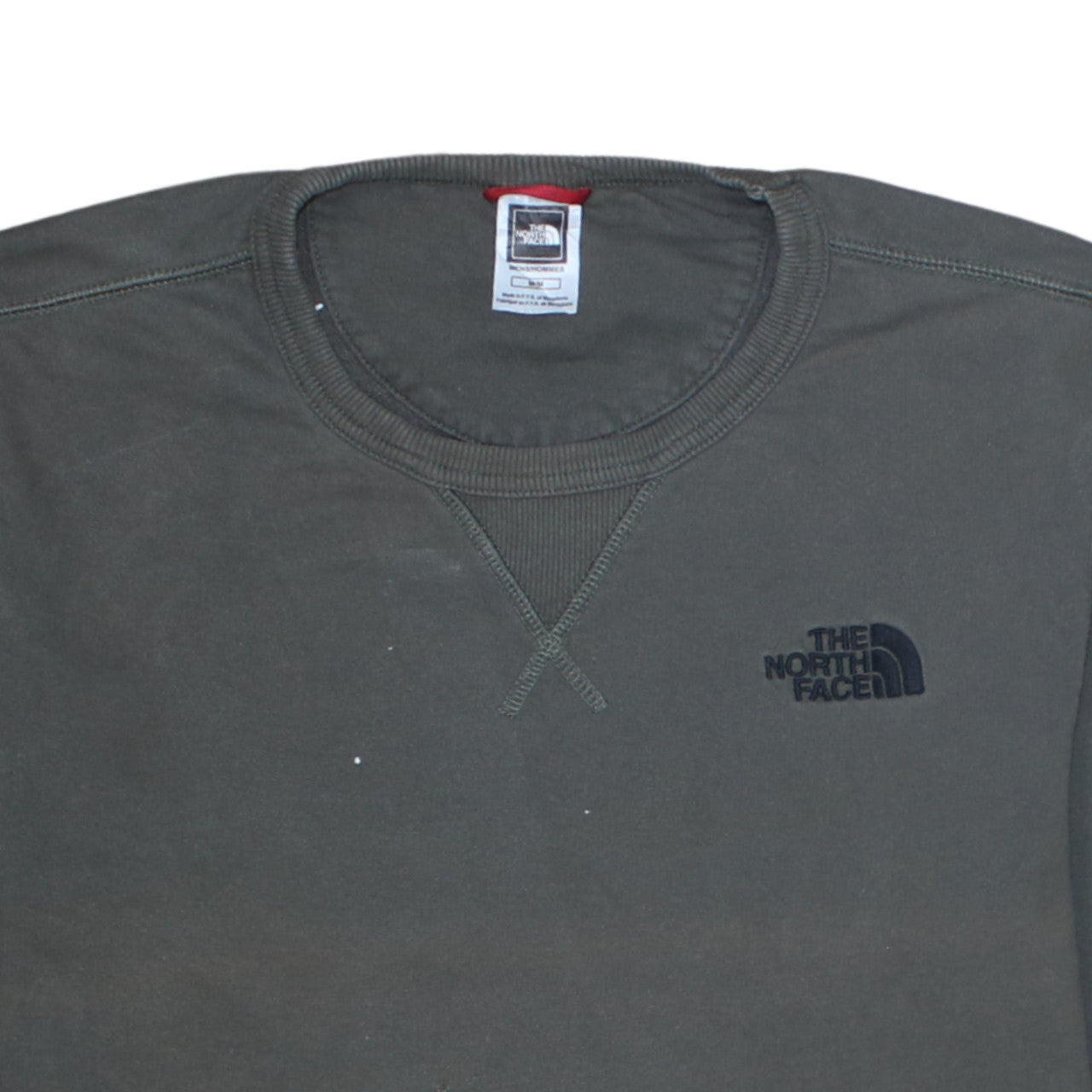 The North Face Mens Green Crew Neck Pullover Sweatshirt M