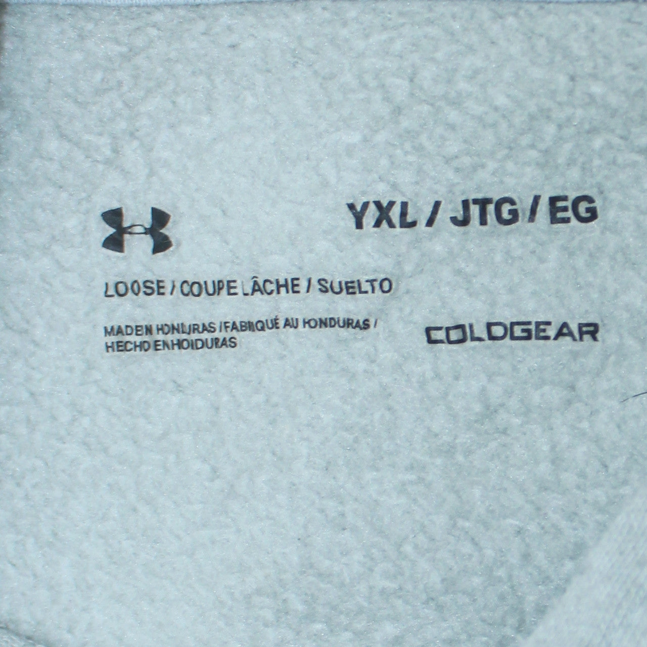 Under Armour Teens Grey Pullover Hoodie XL Fleece Sportswear