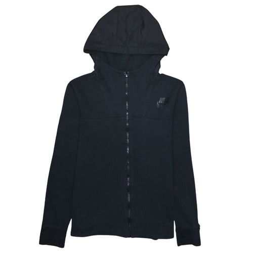 Nike Women Black XS Full Zip Hoodie Sweatshirt
