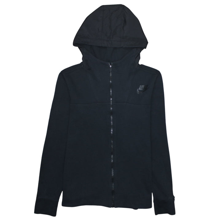 Nike Women Black XS Full Zip Hoodie Sweatshirt