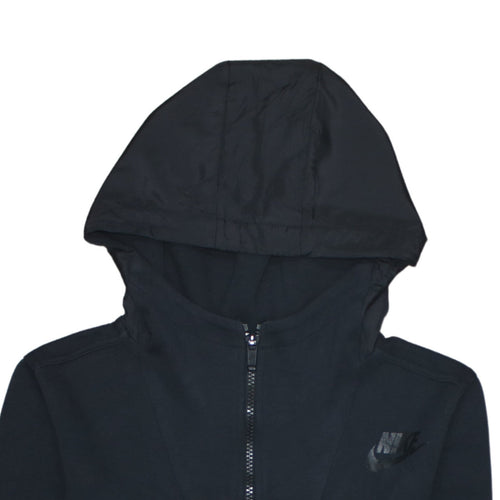 Nike Women Black XS Full Zip Hoodie Sweatshirt