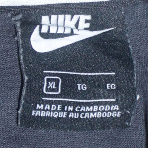Nike Men’s Black XL Pullover Hoodie Fleece Sweatshirt