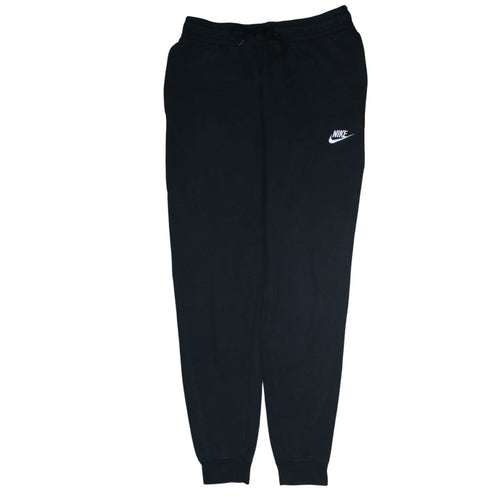 Nike Men's Black Jogger Sweatpants Small Regular Fit Fleece
