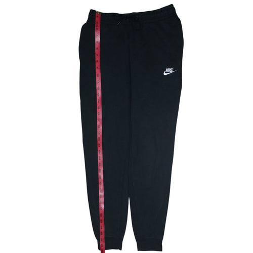 Nike Men's Black Jogger Sweatpants Small Regular Fit Fleece