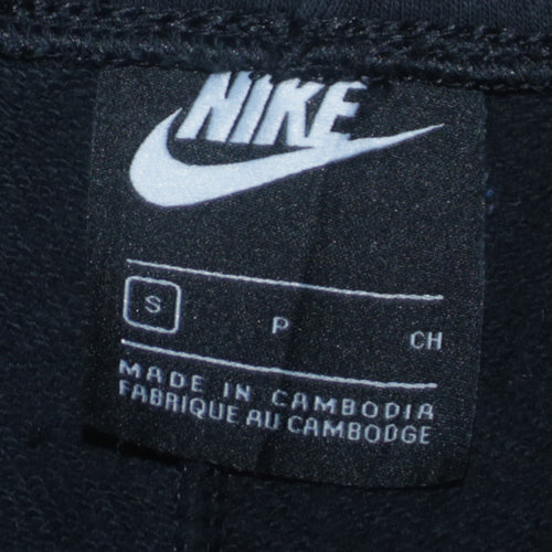 Nike Men's Black Jogger Sweatpants Small Regular Fit Fleece